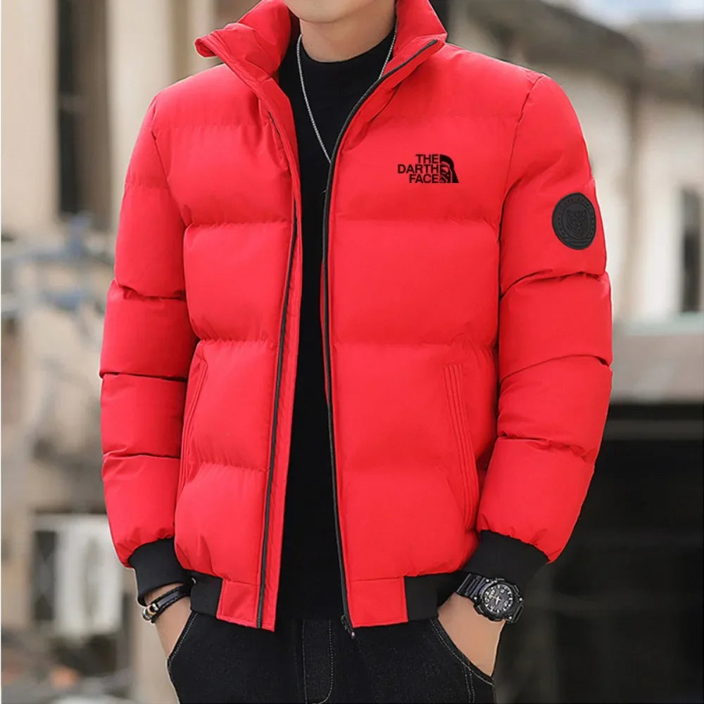 Men's windproof thick warm jacket