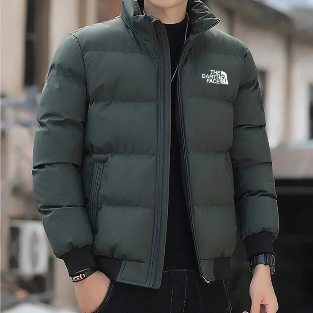 Men's windproof thick warm jacket