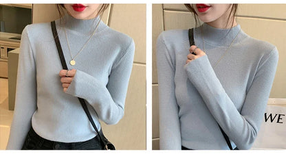 Turtleneck Bottoming Knitted Sweater