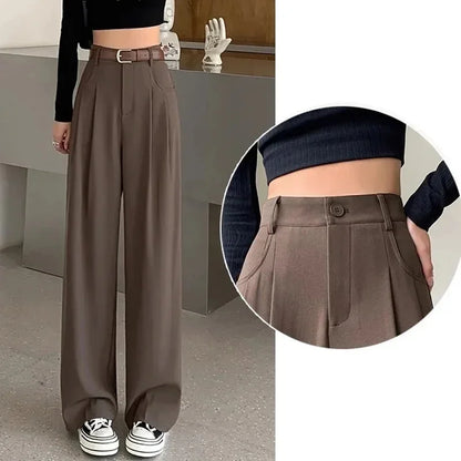 Comfortable Baggy High Waist Trouser