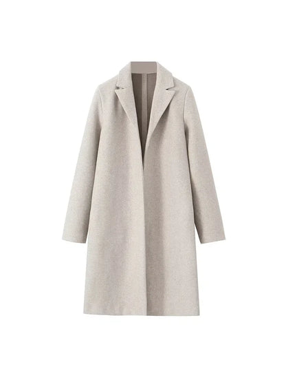 Open Stitch Long Trench Coats