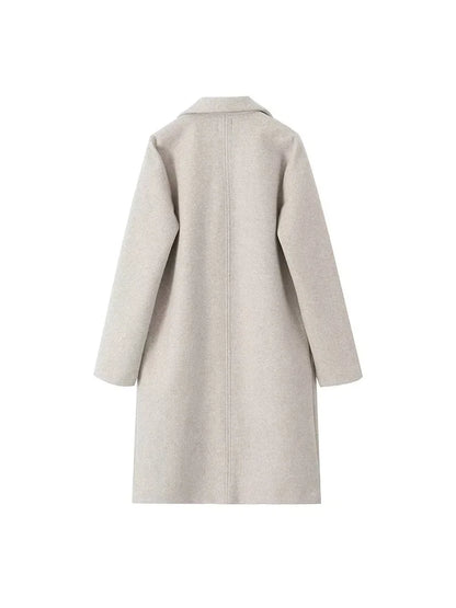 Open Stitch Long Trench Coats