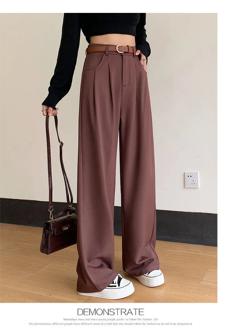 Comfortable Baggy High Waist Trouser