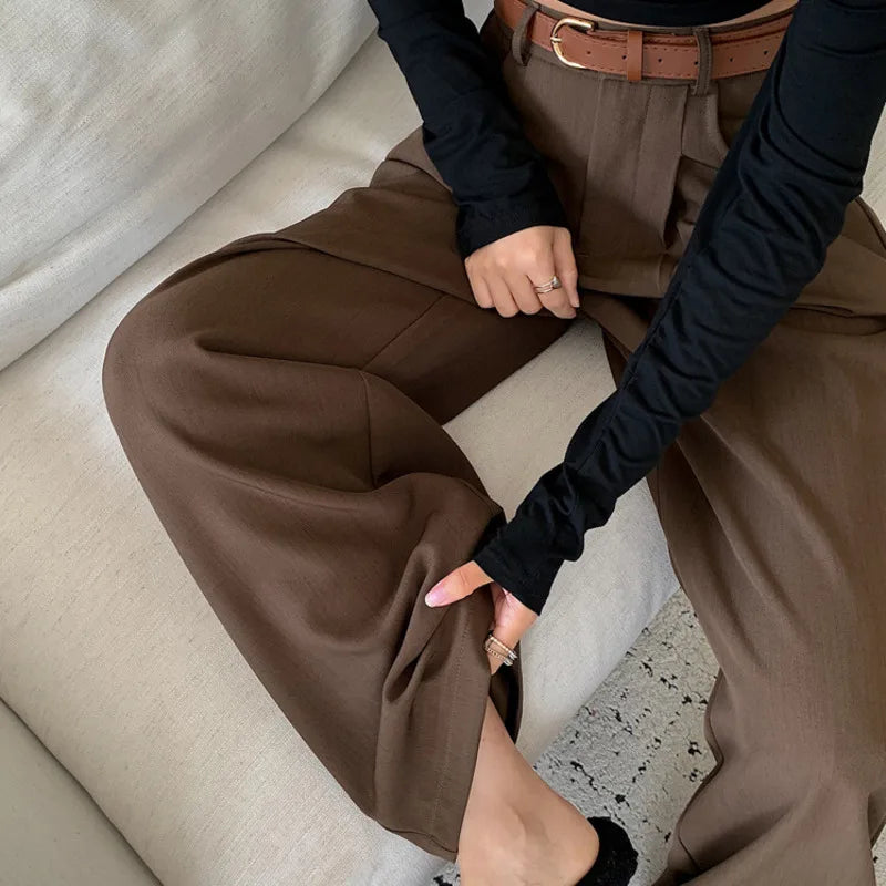 Comfortable Baggy High Waist Trouser