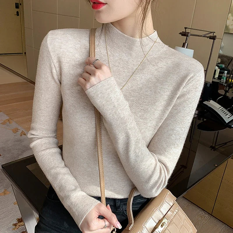 Turtleneck Bottoming Knitted Sweater