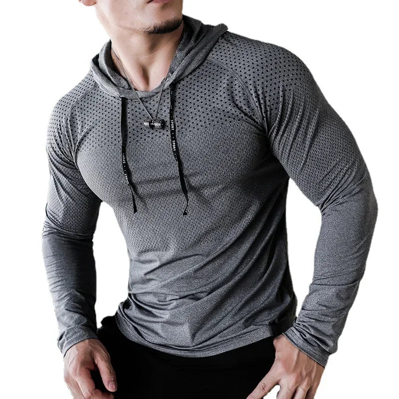 Mens Hooded Fitness Tracksuit