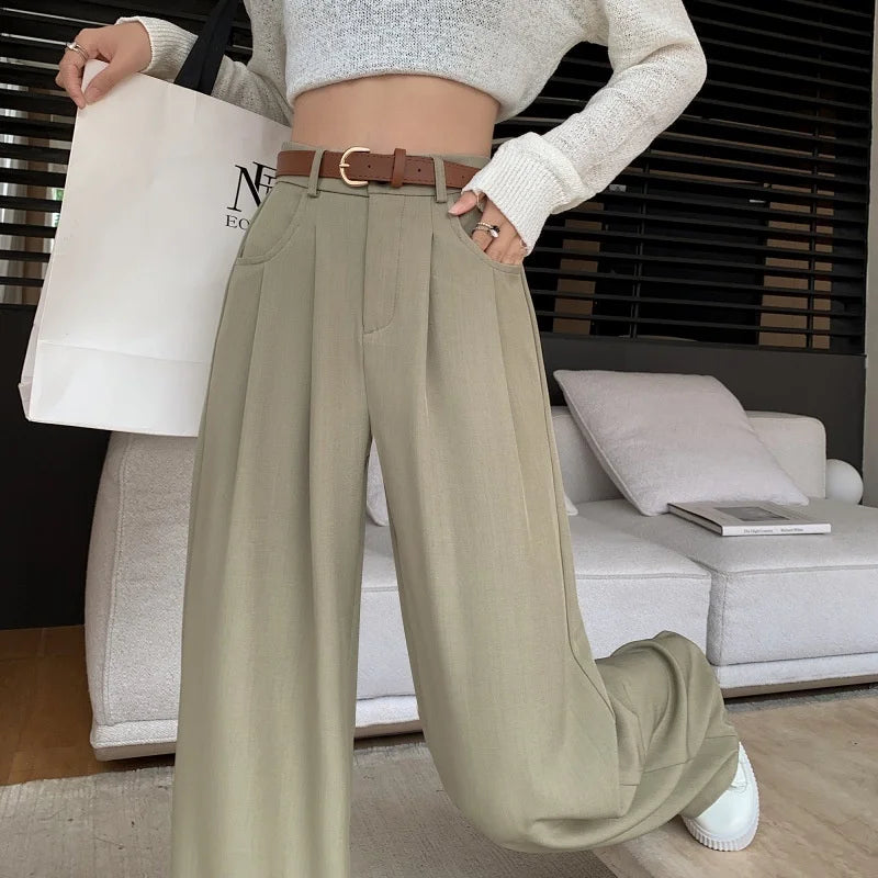 Comfortable Baggy High Waist Trouser