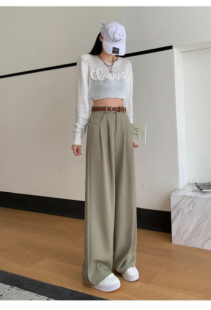 Comfortable Baggy High Waist Trouser