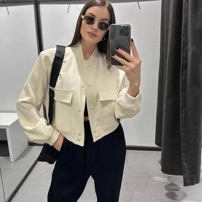 woman bomber jacket coat