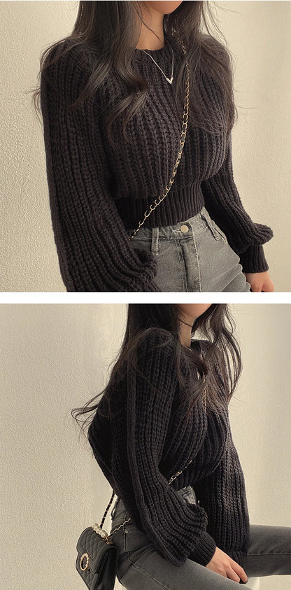 Loose Vintage Long Sleeve Sweater