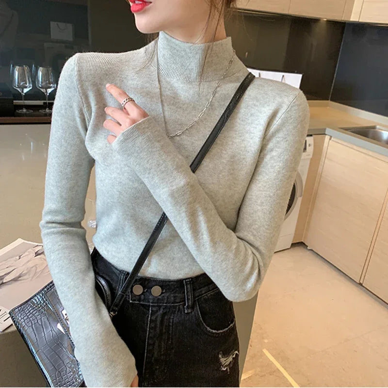 Turtleneck Bottoming Knitted Sweater