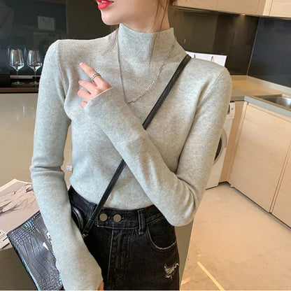 Turtleneck Bottoming Knitted Sweater