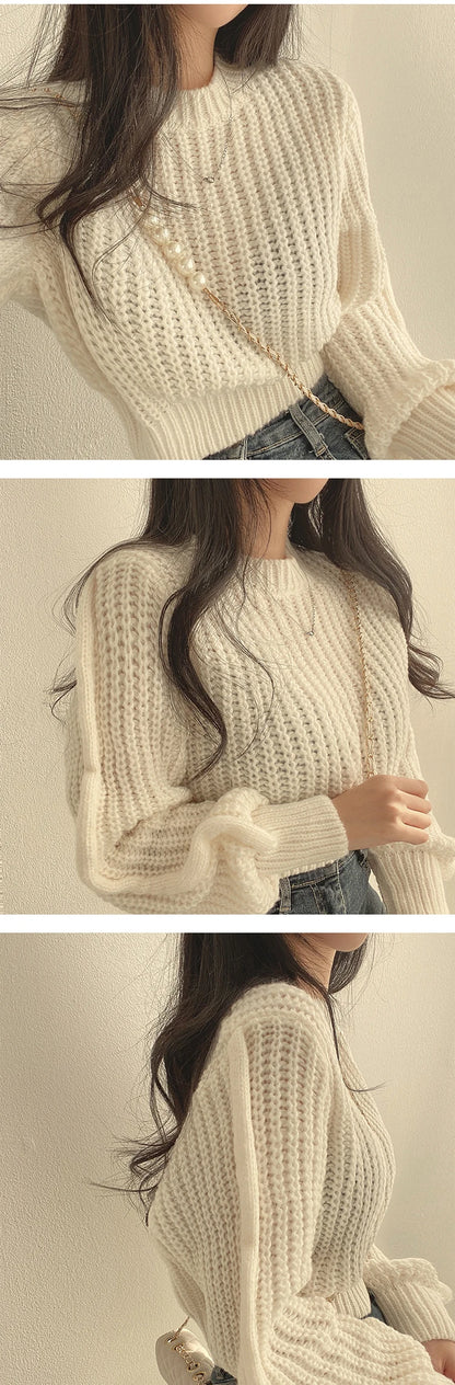 Loose Vintage Long Sleeve Sweater