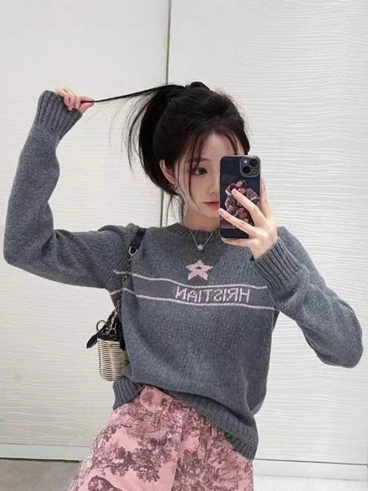 Women Loose Sweater Jacket Top