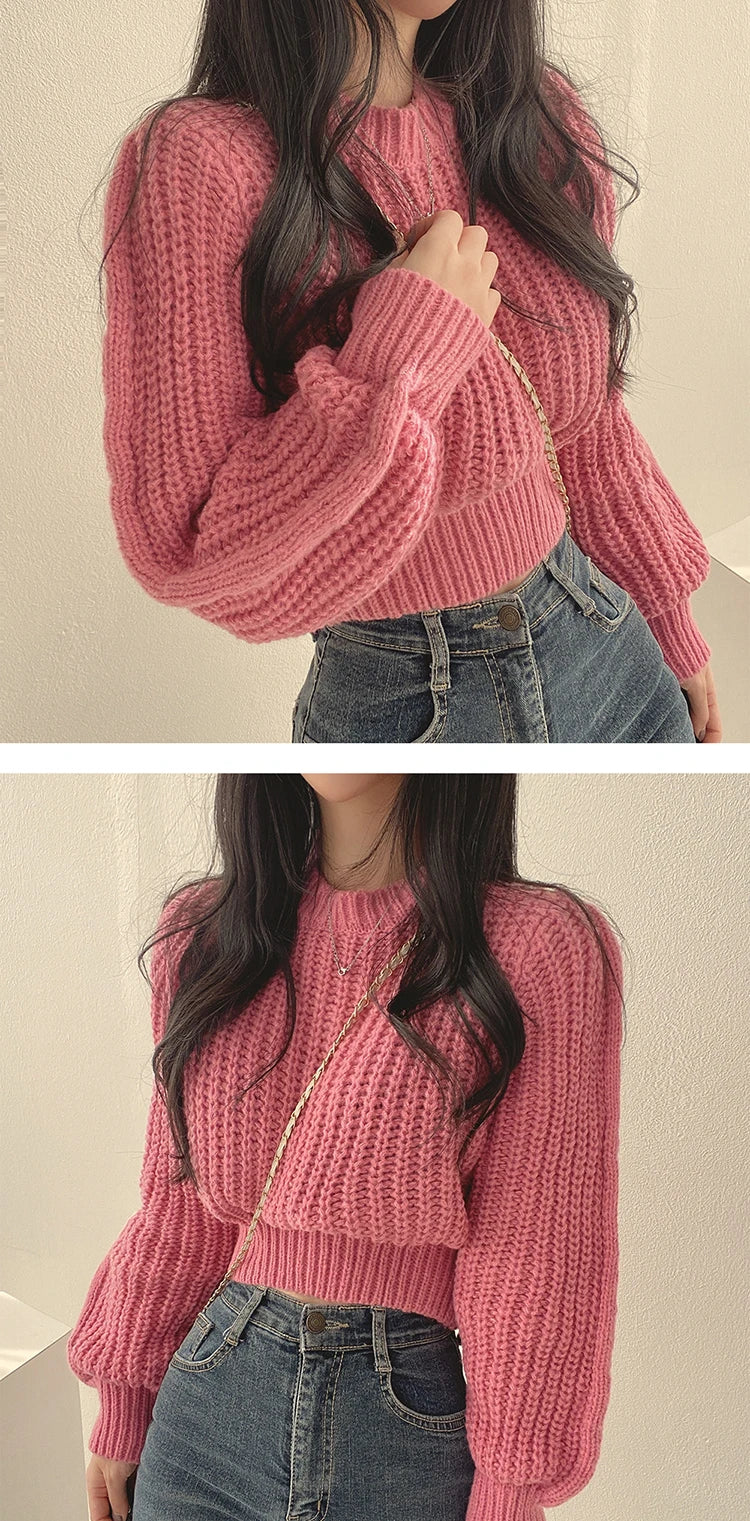 Loose Vintage Long Sleeve Sweater